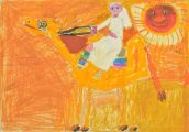 Медаль: Ninova Mia (5 лет), Children's Art School Kolorit, Pleven, Болгария