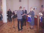 Předávání cen lotyšské podsoutěže MDVV Lidice 2011 - Lotyšsko, ZÚ Riga