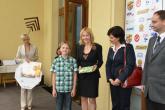 Filip Roušal ze ZŠ Červené Pečky získal také ocenění v hlasování na webu Alík a cenu od Nadace Agrofert