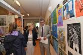 Guests in the exposition of exhibition