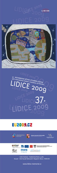 The Ceremonial Opening of the 37th International Children´s Exhibition of Fine Arts Lidice 2009 - invitation