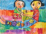 Medaile: Wijethilaka Wethmi Kanishka, 4 roky, Play School, Galle, Srí Lanka