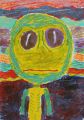 Похвальная грамота: Morozov Nikita (7 лет), Children art gallery Izopark, Moscow, Россия