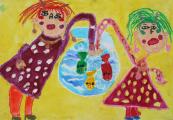 Медаль для школы за коллекцию живописи и рисунка: Ghaderi Hamta (6 лет), KANOON - Institute for Intellectual Development of Children & Young Adults, Tehran, Иран