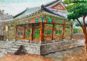 Medaile škole za kolekci malby a kresby: Kim Ji Eon (13 let), Busan Middle School of Arts, Busan, Korejská republika