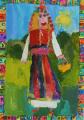 A medal to the school for their collection of paintings: Toncheva Dimana (5 years), Children´s Art School 
