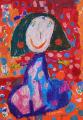A medal to the school for their collection of paintings: Todorova Stela (6 years), Arts school 