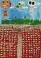 Medaile škole za kolekci malby a kresby: Wu Tsun Sing Jason (9 let), Simply Art, Hong Kong, Čína