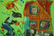 Čestné uznání: Eneva Mihaela Toneva (5 let), Art - School GEYA, Lovech, Bulharsko