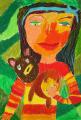 Čestné uznání: Tsvetanova Joanna (8 let), Children´s Art School Kolorit, Pleven, Bulharsko