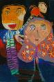 Medaile škole za kolekci malby a kresby: Karjalieva Yasmin (7 let), Arts school Arteya, Targovishte, Bulharsko