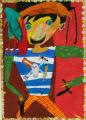 Medaile škole za kolekci malby a kresby: Miroslavov Daniel (7 let), Arts school Arteya, Targovishte, Bulharsko