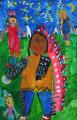 Čestné uznání: Babalyan Michelle (5 let), Fine Art Studio, Los Angeles, USA