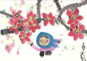 Medaile škole za kolekci malby a kresby: Pang Valerie (7 let), Simply Art, Hong Kong, Čína
