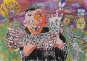Čestné uznání: Morozov Boris (9 let), Children art gallery Izopark, Moscow, Rusko