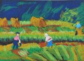 Medaile škole za kolekci malby a kresby: Xu Yingjia (12 let), Yuan Se Fine Art Studio, Wuxi, Čína