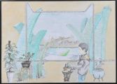 Čestné uznání: Cai Yu (14 let), Hangzhou Youth & Children´s Center - Fine Art Dept., Hangzhou, Čína