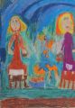 Honourable mention: Jovčevska Teodora (8 years), Children´s Art Studio St. Cyril and Methodi, Bitola, Macedonia