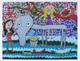 Medaile škole za kolekci malby a kresby: Arici Irem (10 let), Kocaeli Bahcesehir Koleji, Kocaeli/Kartepe, Turecko