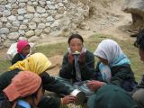 A medal for common work of children: common work of children (6-16 years), Sun School in Kargyak, Zanskar - Kargyak, India