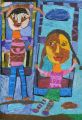 Medaille der Schule für die Malerei- und Zeichnungskollektion: Ilieva Elena Emilova (10 jahren), United Children's Complex, Fine Arts School, Targovishte, Bulgarien