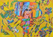 Čestné uznání: Gerganova Eleonora (13 let), Children's Art School Kolorit, Pleven, Bulharsko