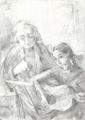 A medal to the school for their collection of paintings and drawings: Badalian Meline (16 years), Detskaia khudozhestvennaia shkola O. Sharambeiana, Dilizhan, Armenia