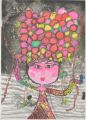 Medaile škole za kolekci malby a kresby: Suen Tsz Yan (7 let), Simply Art, Hong Kong, Čína