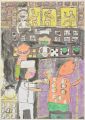 Medaile škole za kolekci malby a kresby: Xu De Rui Darren (10 let), Simply Art, Hong Kong, Čína