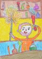 Похвальная грамота: Darawshi Jaber (5 лет), Preschool Al - Amal, Iksal Village, Израиль
