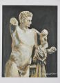 Medaile škole za kolekci malby a kresby: Gianopoulos Konstantinos (10 let), Studio of Kristo Defrim Hasa, Amaliada, Řecko