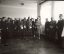 1982 - 10. MDVV - vernisáž, výstavu zahajuje předseda ČNR Josef Kempný