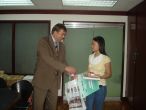 Überreichung der preise der IBKA 2008 in der Tschechischen botschaft auf den Philippinen - Manila