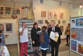 Russland, Moskau - Galerie Izopark - IKKA Wanderausstellung 1999-2010, Auswahl der 42. Edition und Preisverleihung