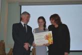 Předávání diplomů - Aleksandra Ambartsumova, Centr Detskoho Tvorchestva, Sankt Petersburk