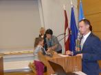 Předávání cen MDVV Lidice 2014 - Lotyšsko, ZÚ Riga