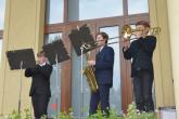 A brass trio from M.Podvalova Art School, Prague - Čakovice opened the ceremony
