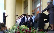 Vystoupení dětského pěveckého sboru Japonské školy v Praze