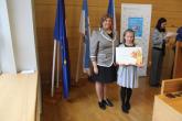 Awarded Evelina Kundráte, Rega Center Primary School of Applied Arts