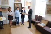 Award for Bivol Ghenadie, Academic Lyceum of Fine Arts Igor Vieru, Chisinau